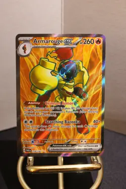 Armarouge ex - 218/182 - Ultra Rare Full Art - Pokemon TCG SV04: Paradox Rift NM - Image 1