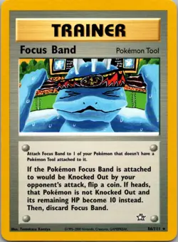 Pokemon TCG Focus Band 86/111 Neo Genesis NM - Image 1