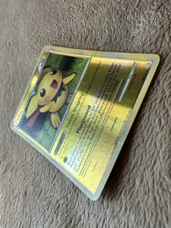 2010 Pokemon TCG HeartGold SoulSilver Pichu Reverse Holo 28/123 LP - Image 5