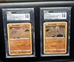 Hitmonlee AND Hitmonchan Holo 011 012/032 Pokemon CGC Gem Mint 10 Slab Bundle - Image 1