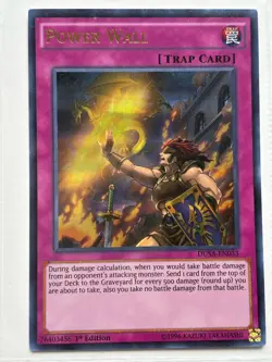 Yu-Gi-Oh Power Wall DUSA-EN033 Ultra Rare 1st Edition NM - Image 1