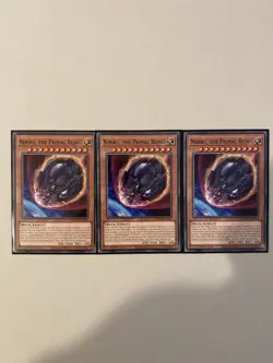 Yugioh 3x Nibiru, the Primal Being SDWD-EN016 Common 1st Edition NM - Image 1