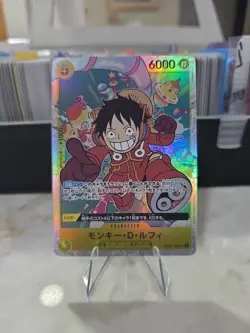 Monkey D Luffy OP07-109 SR 500 Years in the Future One-Piece Card - Japanese - Image 1
