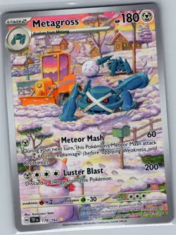 Metagross - 178/162 SV05: Temporal Forces - Pokemon Card - NM - Image 1