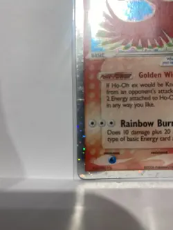 Ho-Oh ex 17/17, Pop Series 3, 2006, Holo Rare Pokemon Card TCG, MP - Image 4