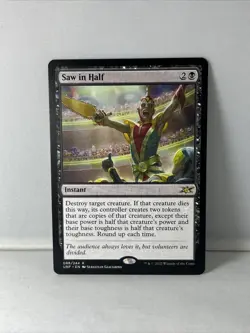 Saw In Half (088) Unfinity UNF MTG Magic The Gathering - Image 1