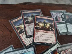 30 MtG Spider-man Rare Lot, 5 Foil Many Full Art & Alt Art, SPE SPM, NM/Mint - Image 3