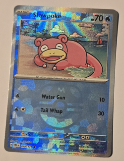 Pokemon TCG - Slowpoke (Master Ball Pattern) 018/131 Sv: Prismatic Evolutions - Image 1