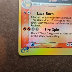 Camerupt 4/109 Pokemon EX Ruby & Sapphire Reverse Holo Rare NM - Image 4