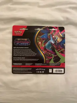 Pokemon TCG Mega Evolution Phantasmal Flames Triple Blister Weavile NEW & SEALED - Image 2