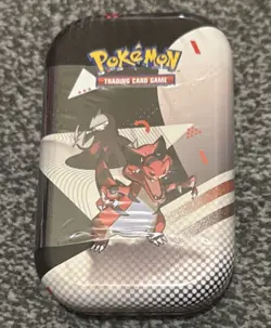 Pokemon TCG Unova Black Bolt & White Flare Mini Tin - Krookodile & Excadrill - Image 2