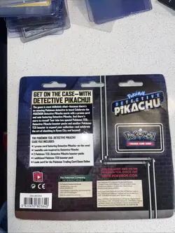 Pokemon TCG: Detective Pikachu Case File - 3 Pack Blister New Factory Sealed 820650803840 - Image 3