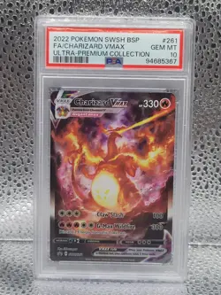 Charizard Vmax SWSH261 PSA 10 2022 Pokemon UPC Promo - Image 1