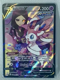 Pokemon TCG: Brilliant Stars Sylveon V TG14/TG30 Full Art Pristine!! 💎 - Image 1