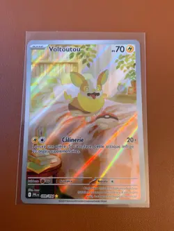 Carte Pokemon Voltoutou AR ME02 Flammes Fantasmagoriques 099/094 FR Nm - Image 1