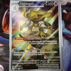 Alakazam - 009 (Pokemon Center Exclusive) Mega Evolution Promo - Image 2