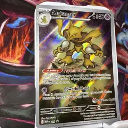 Alakazam - 009 (Pokemon Center Exclusive) Mega Evolution Promo - Image 4