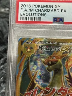 Pokemon TCG XY Evolutions 2016 Charizard EX #101/108 FA/M PSA Graded Mint 9 - Image 5