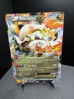 Pokemon TCG BW Boundaries Crossed White Kyurem EX 103/149 Ultra Rare Holo NM! - Image 1