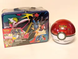 Pokemon 2025 Fall Collector Chest Tin + Pokeball Tin ??9 PACKS!?? - Image 1