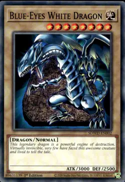 Blue-Eyes White Dragon 1st Common SDWD-EN002 Yu-Gi-Oh! - Image 1