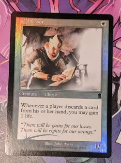 MTG *FOIL* Odyssey Common CONFESSOR SP - Image 1