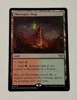 MTG Thornspire Verge - Duskmourn: House of Horror LP - Image 1