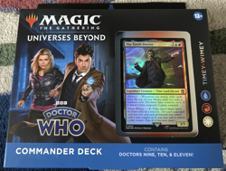 MTG Universes Beyond Doctor Who Timey Wimey Commander Deck Sealed New Dr Who - Image 3