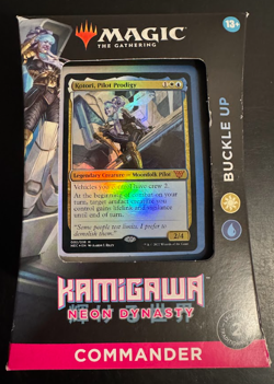 MTG Commander Buckle Up - Kotori, Pilot Prodigy - Sealed (Box Damage) - Image 1