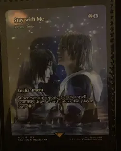 Rhystic Study (Stay with Me) Final Fantasy Showcase (Non-Foil) MTG NM - Image 1