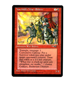 MTG Varchild's War-Riders SP/NM- Alliances Magic the Gathering ~ Free Shipping - Image 1