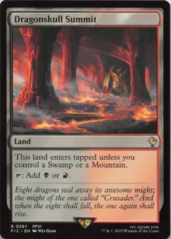 Dragonskull Summit R Commander: FINAL FANTASY 387 NM MTG - Image 1