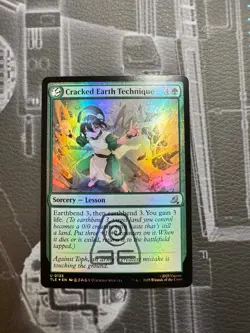 Cracked Earth Technique Avatar: The Last Airbender Foil Uncommon - Image 1