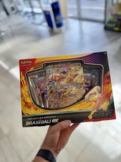 Coffret Pokemon Brasegali Ex Neuf Scelle FR Exclusivite Joueclub 6 Boosters - Image 1