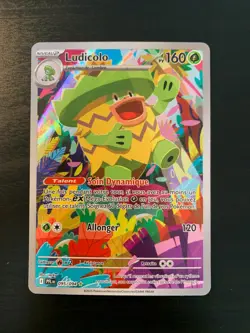 Carte Pokemon : Ludicolo 095/094 Flammes Fantasmagoriques Francaise NEUF - Image 1