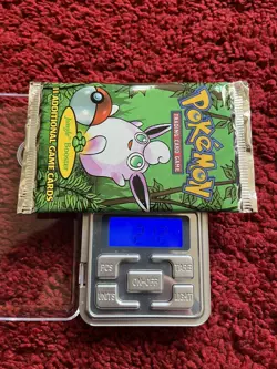 Pokemon Jungle Booster Pack - Heavy 21.21g - Factory Sealed 1999 ✅ - Image 2