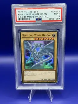 YuGiOh Blue-Eyes White Dragon MVP1-ENSV4 Ultra Rare Limited Edition PSA 9 - Image 1