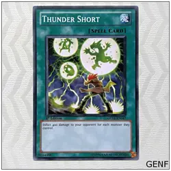 Thunder Short - GENF-EN047 - Common 1st Edition Yugioh - Image 1