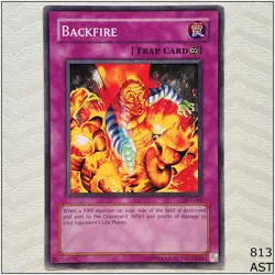 Backfire - AST-046 - Common Unlimited Yugioh - Image 1