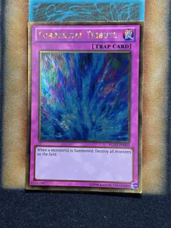 Yugioh Torrential Tribute PGLD-EN060 Gold Rare LP - Image 1