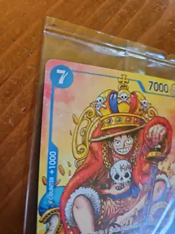 LOWEST SEALED Monkey.D.Luffy Promo 2024 P-043 One Piece Promotion Cards 2nd Ann - Image 2