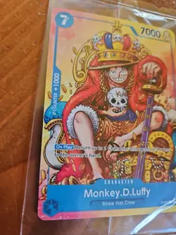 LOWEST SEALED Monkey.D.Luffy Promo 2024 P-043 One Piece Promotion Cards 2nd Ann - Image 5