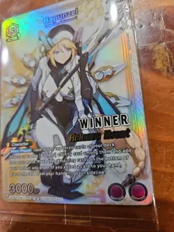 Union Arena Rapunzel Release Winner Card Nikke Goddess Of Victory SEALED - Image 4
