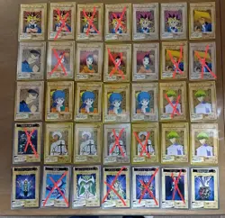Yu-Gi-Oh 50 Cards FREE SHIPPING FROM JAPAN BANDAI 1998 1999 MADE IN JAPAN - Image 1