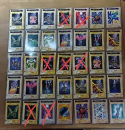 Yu-Gi-Oh 50 Cards FREE SHIPPING FROM JAPAN BANDAI 1998 1999 MADE IN JAPAN - Image 4