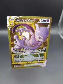 Pokemon TCG Mewtwo VSTAR Secret Rare Card 086/078 Pokemon Go - Image 2