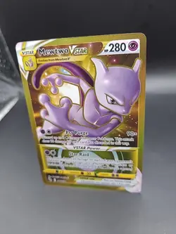 Pokemon TCG Mewtwo VSTAR Secret Rare Card 086/078 Pokemon Go - Image 3