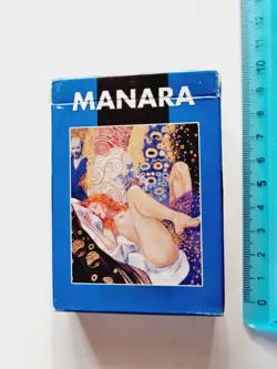 CARTE DA GIOCO MILO MANARA LO SCARABEO MANGA ORIGINAL VINTAGE PLAYING CARD NEW - Image 2