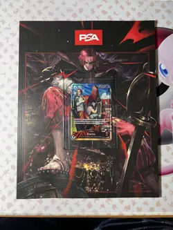 SHANKS One Piece TCG OP01 July 2025 Promo PSA Limited Edition Card And Magazine - Image 1