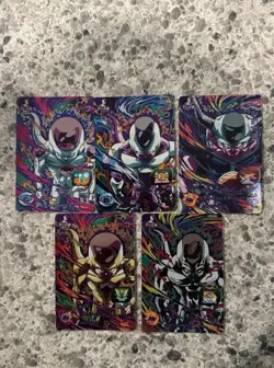 Super Dragon Ball Heroes Card Cell Ugm8-fcp 1-5 SetSuper Dragon Ball Hero - Image 1